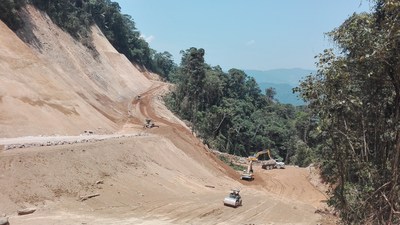 Figure 5. North Access road is expected to be completed by the end of September (CNW Group/Lundin Gold Inc.) Figure 5. North Access road is expected to be completed by the end of September (CNW Group/Lundin Gold Inc.)